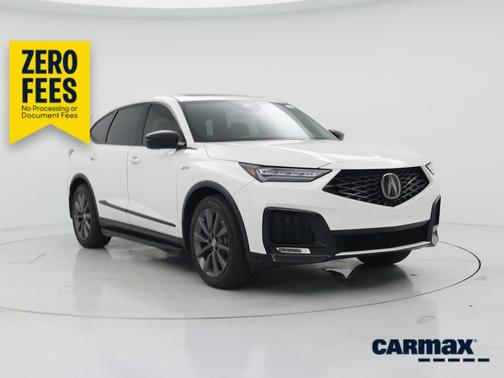 White 2025 Acura MDX SH-AWD A-Spec