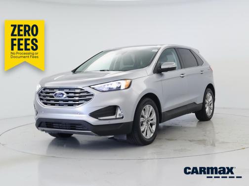 Silver 2024 Ford Edge Titanium