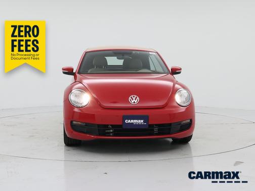 Red 2015 Volkswagen Beetle Classic