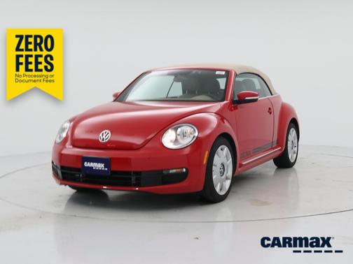 Red 2015 Volkswagen Beetle Classic