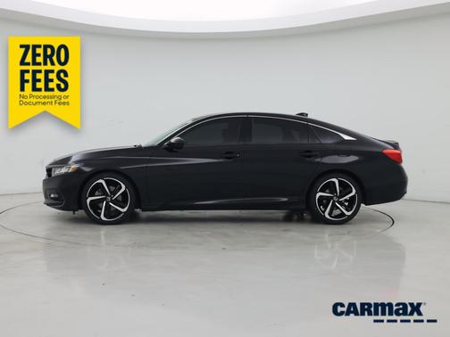 Black 2019 Honda Accord Sport