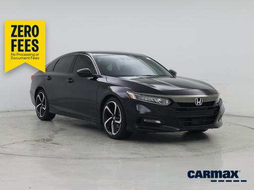 Black 2019 Honda Accord Sport