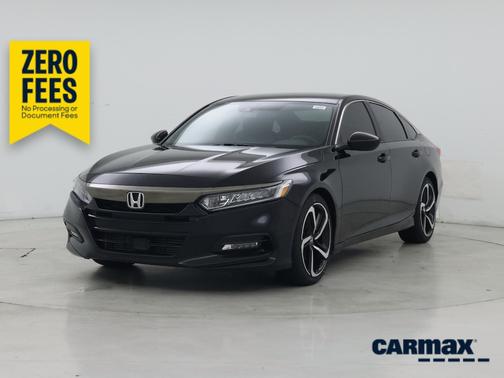 Black 2019 Honda Accord Sport