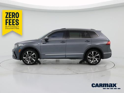 Gray 2022 Volkswagen Tiguan SEL R-Line