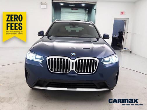 Blue 2023 BMW X3 sDrive30i