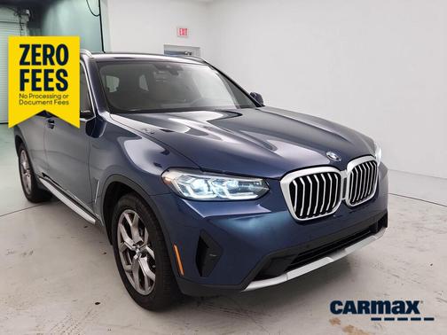 Blue 2023 BMW X3 sDrive30i