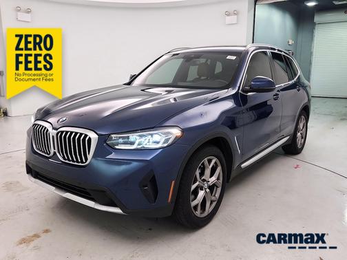 Blue 2023 BMW X3 sDrive30i
