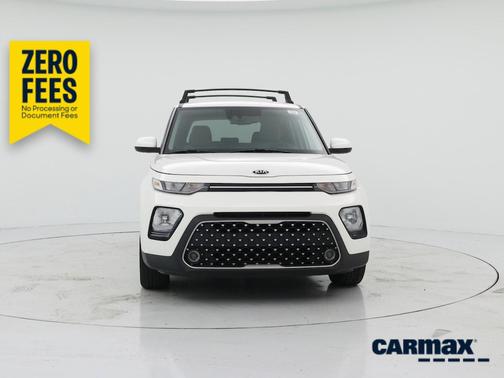 White 2021 Kia Soul EX