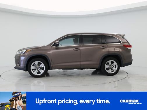 Brown 2018 Toyota Highlander Limited