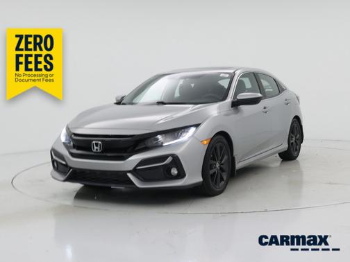 Silver 2020 Honda Civic EX