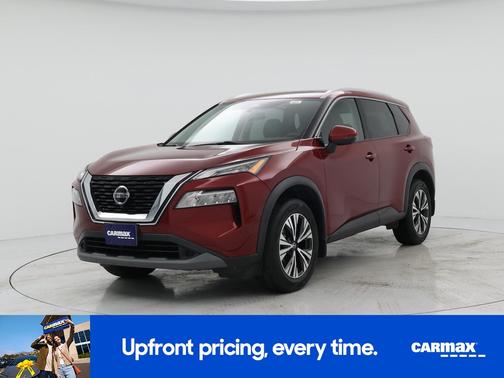 Red 2021 Nissan Rogue SV