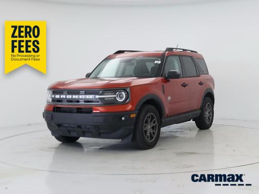 Red 2022 Ford Bronco Sport Big Bend