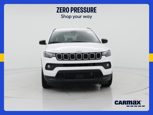 White 2025 Jeep Compass Latitude