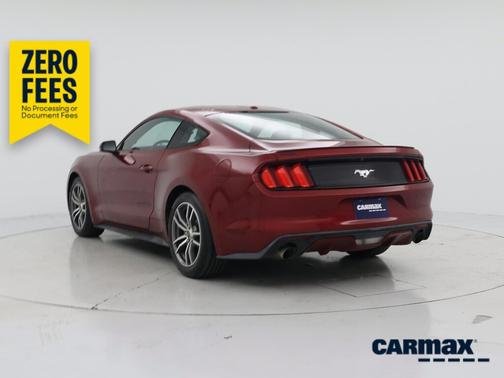 Red 2015 Ford Mustang Ecoboost Premium