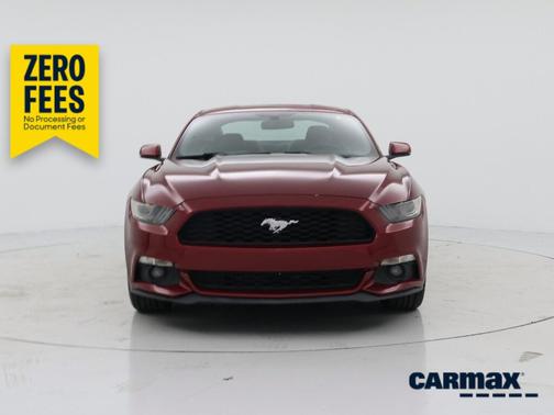 Red 2015 Ford Mustang Ecoboost Premium