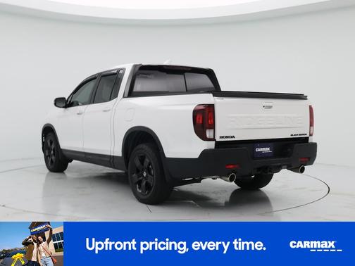 White 2025 Honda Ridgeline Black Edition