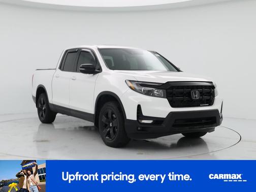 White 2025 Honda Ridgeline Black Edition