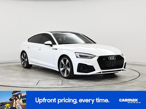 White 2021 Audi A5 Sportback S-Line Prestige