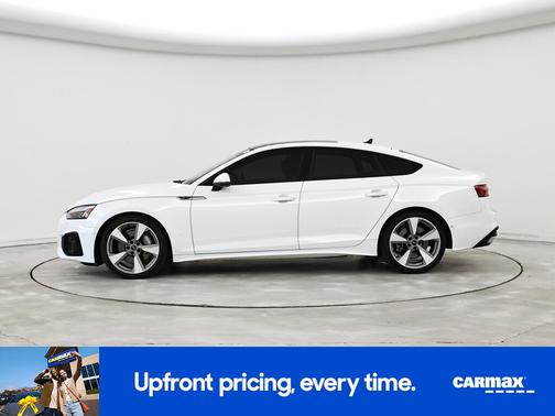 White 2021 Audi A5 Sportback S-Line Prestige
