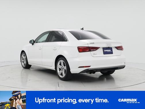 White 2019 Audi A3 Premium