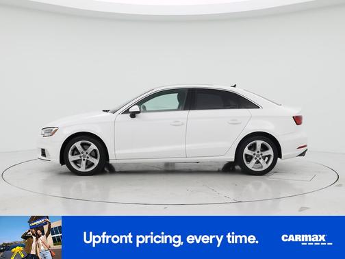 White 2019 Audi A3 Premium
