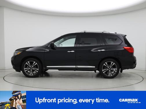 Black 2019 Nissan Pathfinder Platinum