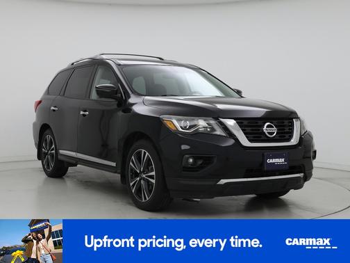 Black 2019 Nissan Pathfinder Platinum