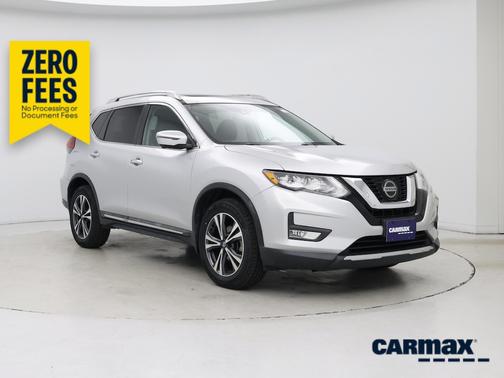 Silver 2018 Nissan Rogue SL