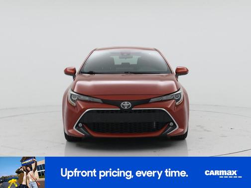 Orange 2019 Toyota Corolla Hatchback XSE