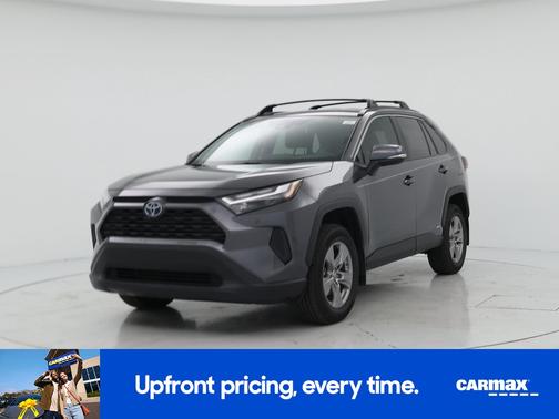 Gray 2022 Toyota RAV4 Hybrid XLE