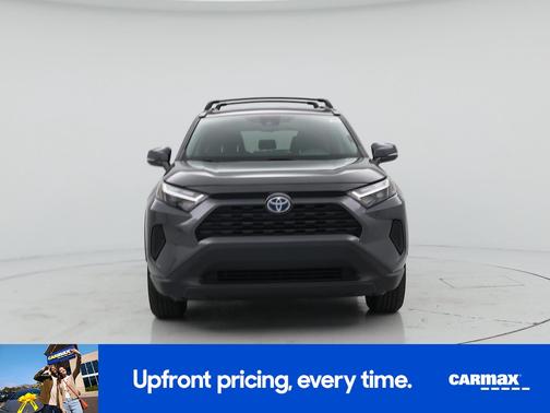 Gray 2022 Toyota RAV4 Hybrid XLE