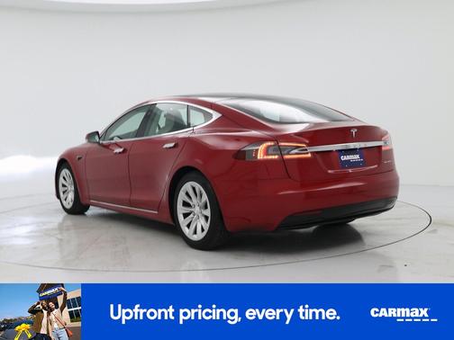 Red 2019 Tesla Model S Long Range