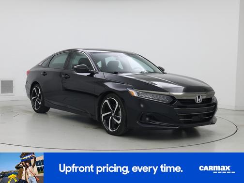 Black 2022 Honda Accord Sport SE