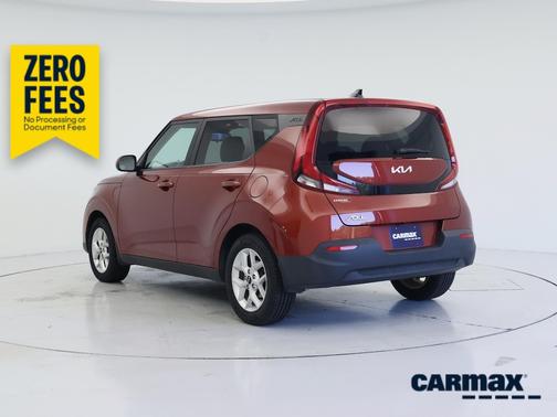 Orange 2022 Kia Soul LX