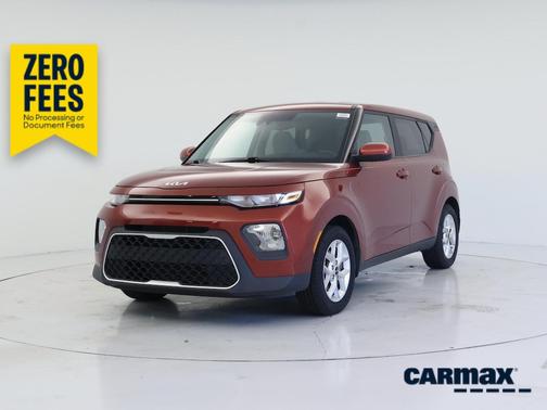 Orange 2022 Kia Soul LX