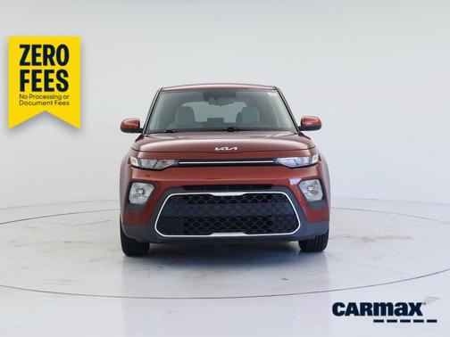 Orange 2022 Kia Soul LX