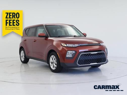 Orange 2022 Kia Soul LX