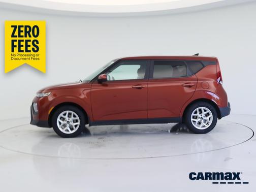 Orange 2022 Kia Soul LX