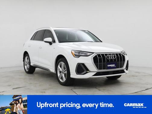 White 2022 Audi Q3 S-Line Premium Plus