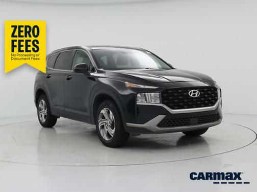 Black 2021 Hyundai SANTA FE SE