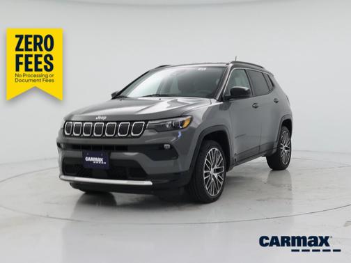 Gray 2022 Jeep Compass Limited