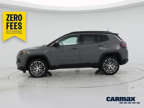Gray 2022 Jeep Compass Limited