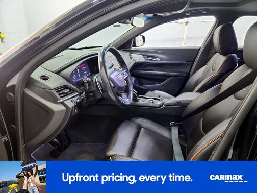 Black 2021 Cadillac CT4 V