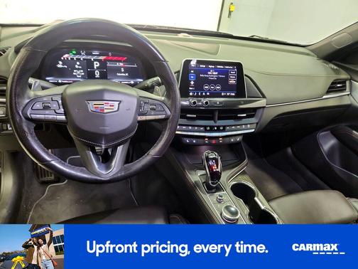 Black 2021 Cadillac CT4 V