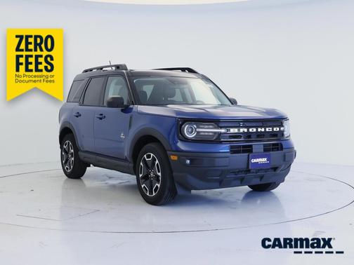 Blue 2024 Ford Bronco Sport Outer Banks