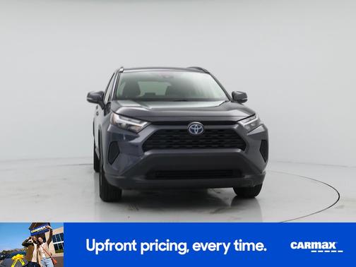 Gray 2022 Toyota RAV4 Hybrid XLE