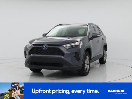 Gray 2022 Toyota RAV4 Hybrid XLE