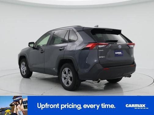 Gray 2022 Toyota RAV4 Hybrid XLE