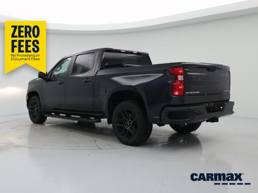 Black 2022 Chevrolet Silverado 1500 Custom