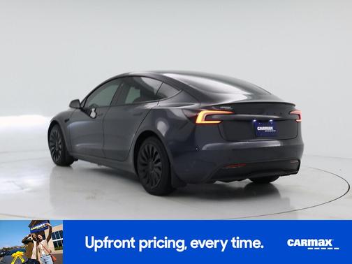 Gray 2025 Tesla Model 3 Long Range